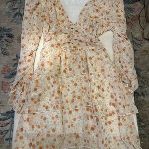 Floral Print Women's Dress